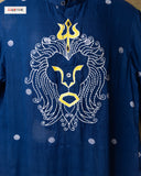 SINGHAM - JAMDANI LONG KURTA