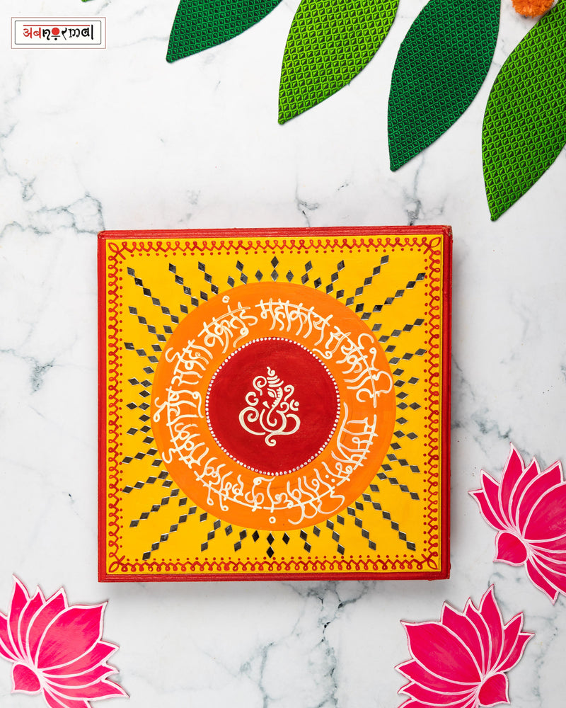 Ganesha Pooja Chowki