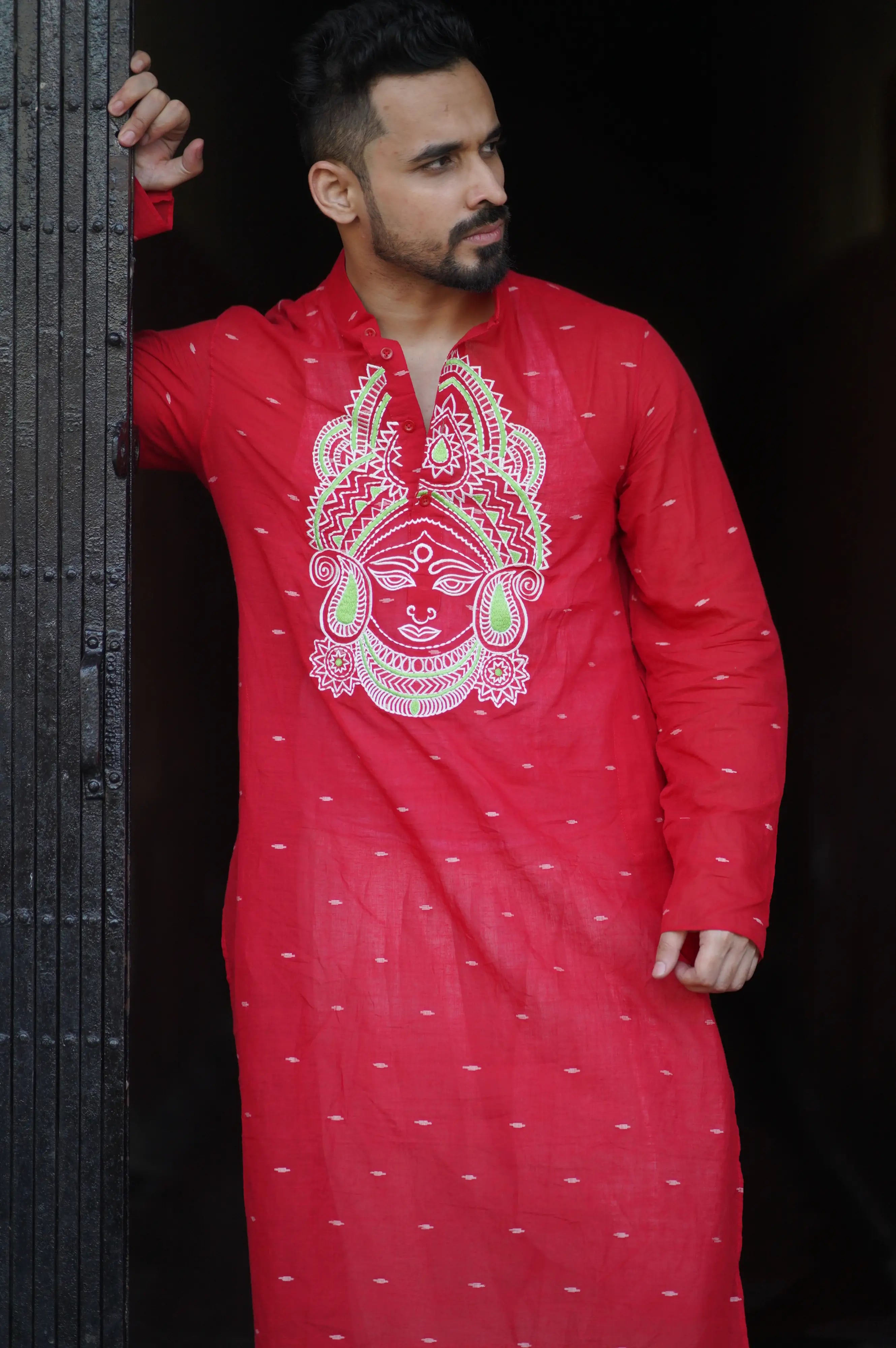 MERE PAAS MAA HAI - JAMDANI LONG KURTA