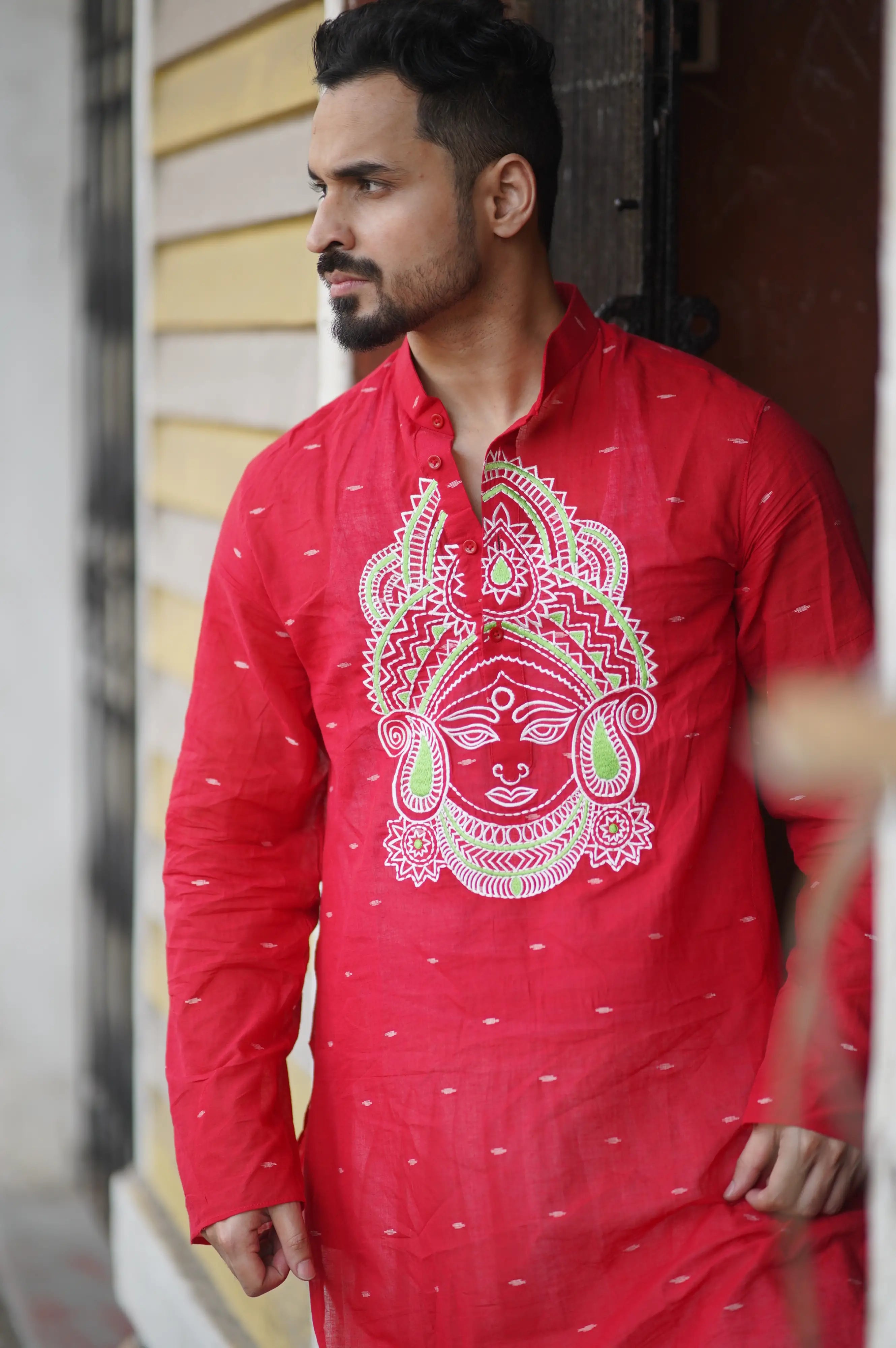MERE PAAS MAA HAI - JAMDANI LONG KURTA