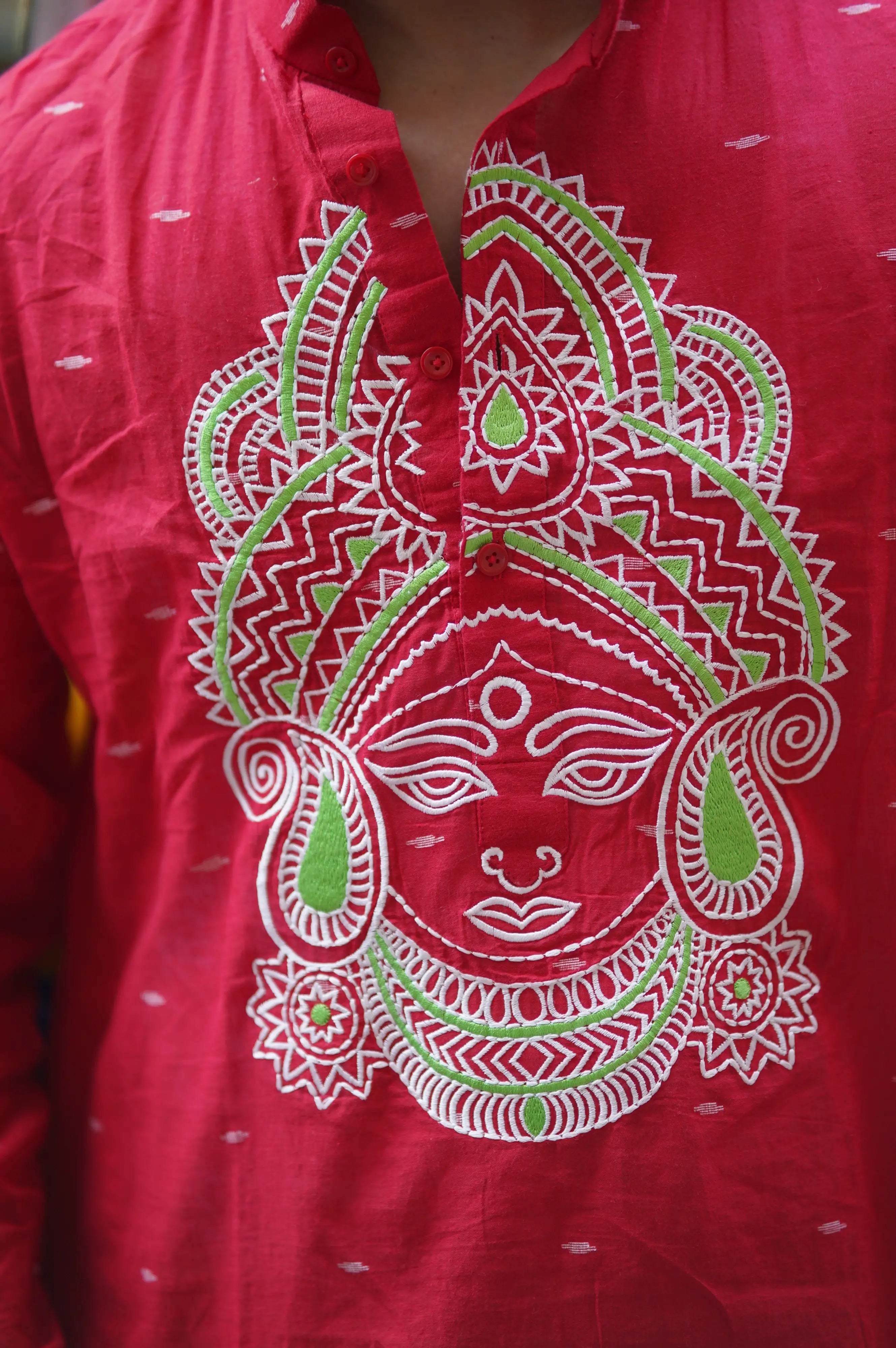 MERE PAAS MAA HAI - JAMDANI LONG KURTA