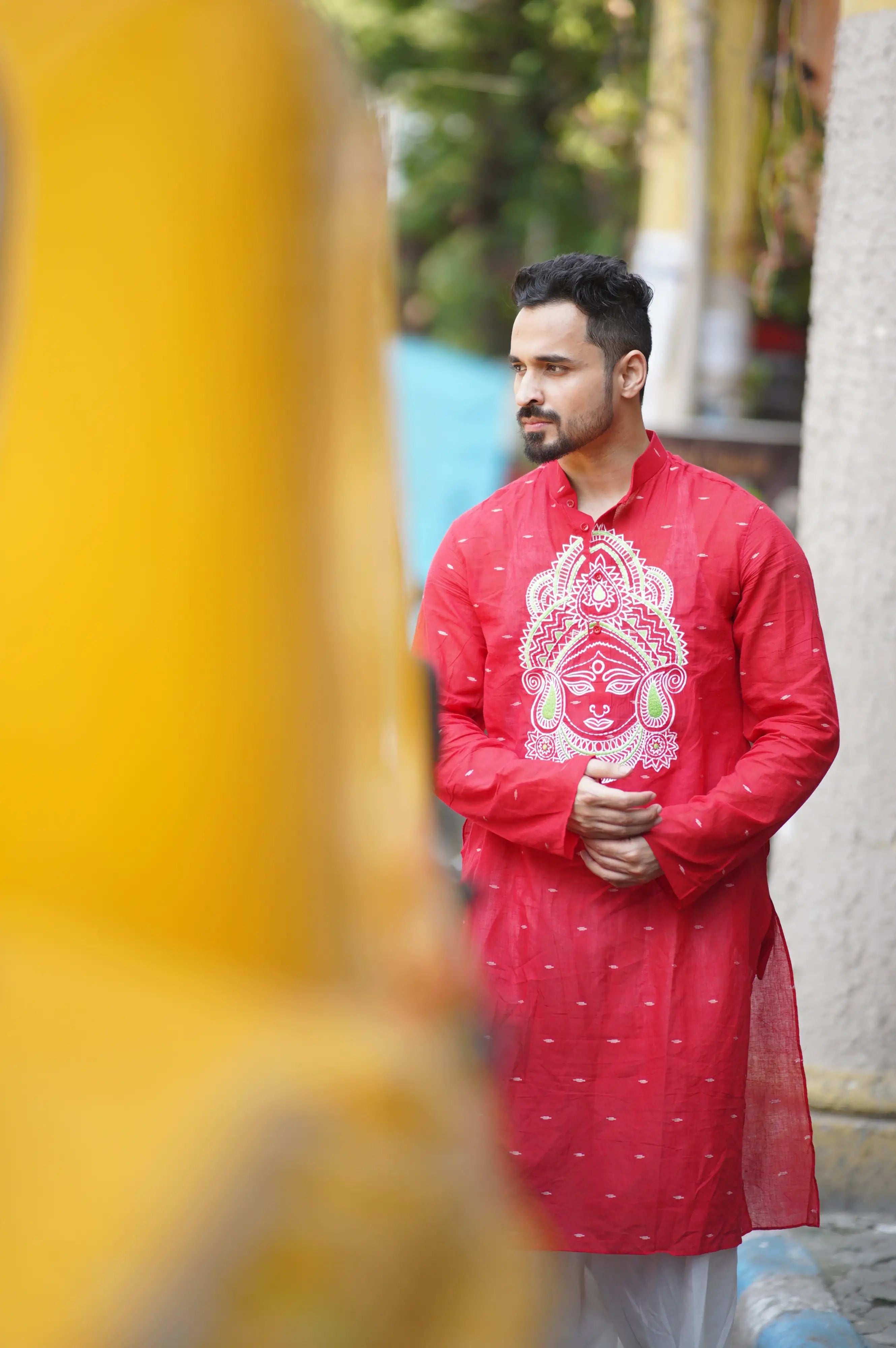 MERE PAAS MAA HAI - JAMDANI LONG KURTA