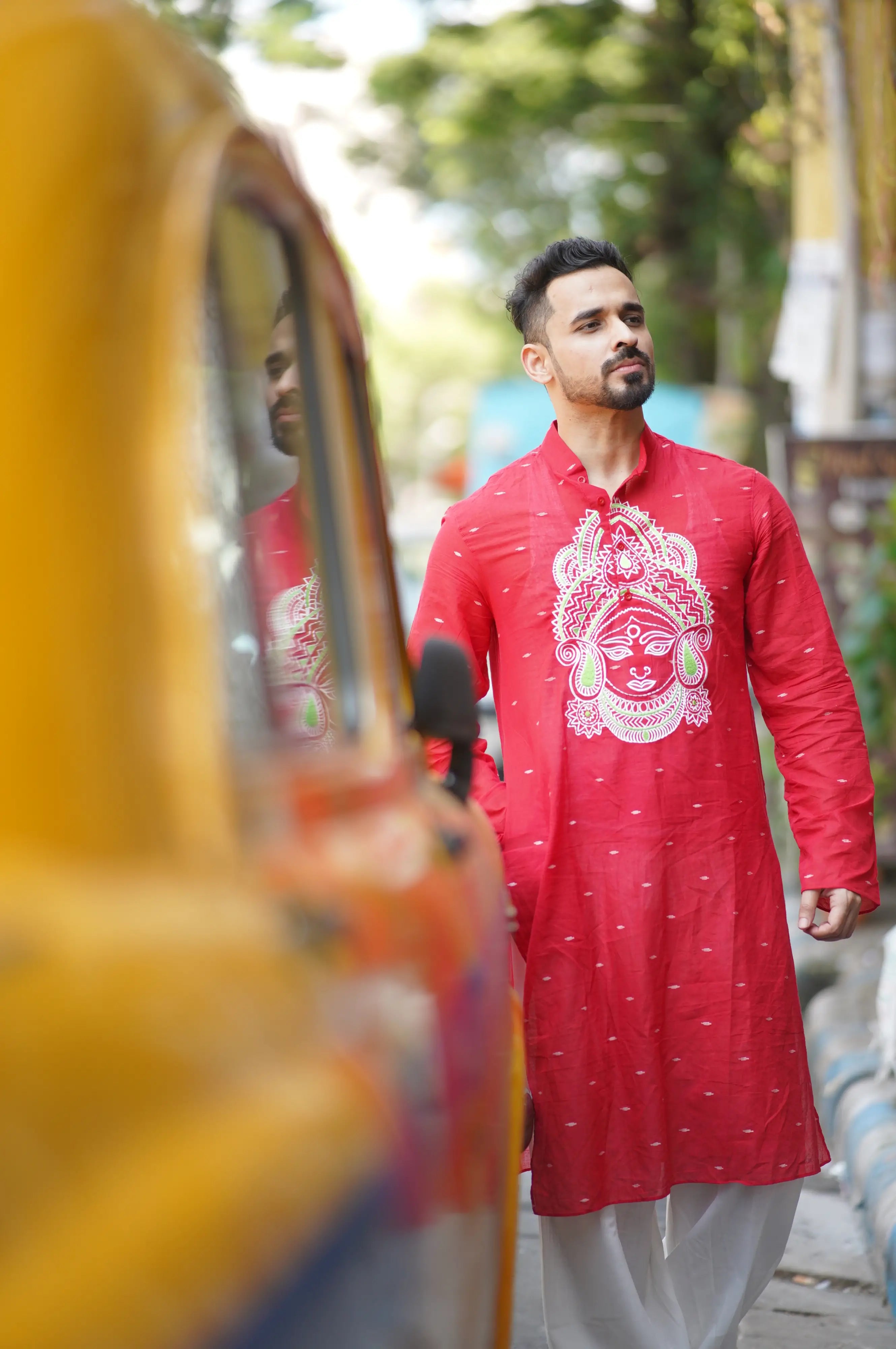 MERE PAAS MAA HAI - JAMDANI LONG KURTA