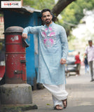 PADMA - JAMDANI LONG KURTA