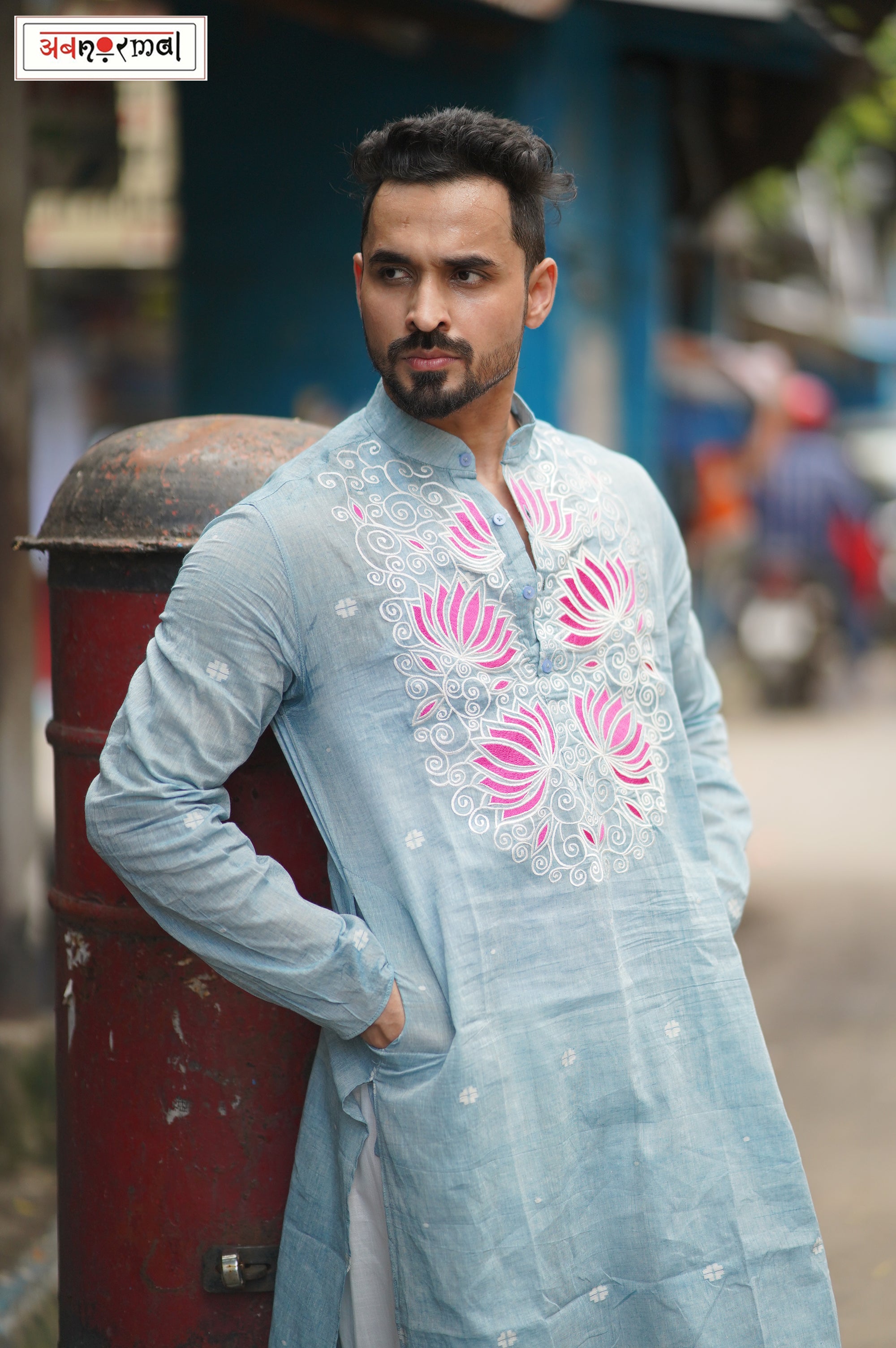 PADMA - JAMDANI LONG KURTA