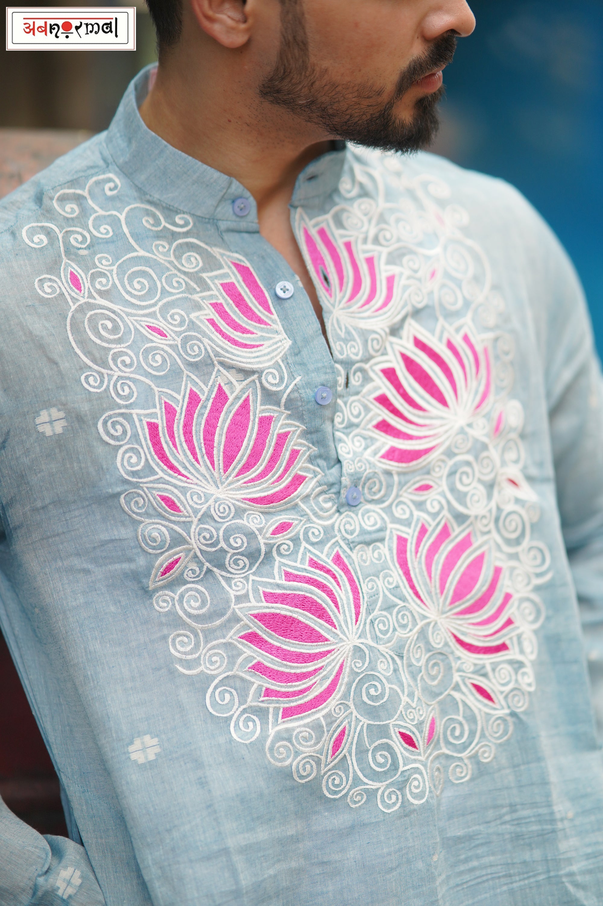 PADMA - JAMDANI LONG KURTA