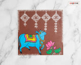 GAURI KALYANA VAIBHOGAME - RANGOLI FLOOR TILES (SOLD AS A SINGLE PC)