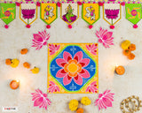 SHUBHAM - RANGOLI FLOOR TILES (SOLD AS A SINGLE PC)