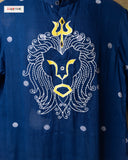 SINGHAM - JAMDANI LONG KURTA