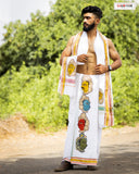 VAATHI - Dhoti & Angavastram set