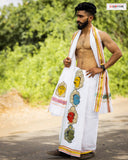 VAATHI - Dhoti & Angavastram set