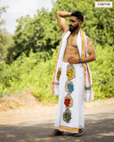 VAATHI - Dhoti & Angavastram set