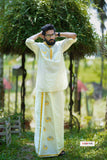 ANAHITA KASAVU SHORT KURTA - GOLD KARA