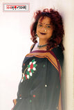 “Apsara“ sari in black